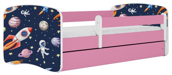 POSTEL PRO DĚTI A MLÁDEŽ 80/160 cm, bílá, pink MID.YOU - Dětské pokoje sestavy, Online Only