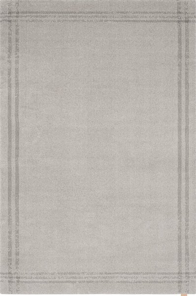 Krémový vlněný koberec 160x240 cm Calisia M Grid Rim – Agnella