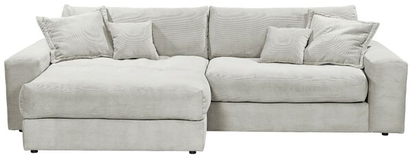 ROHOVÁ ROZKLÁDACÍ POHOVKA, textil, béžová Livetastic - Online Only sedačky, Online Only