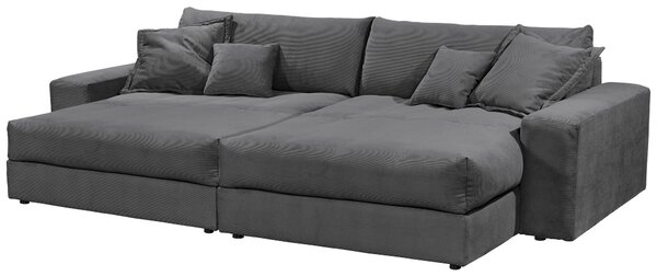 POHOVKA BIG SOFA, textil, antracitová Livetastic - Pohovky, Online Only