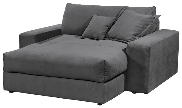 XXL KŘESLO, textil, antracitová Livetastic - Online Only křesla & taburety, Online Only