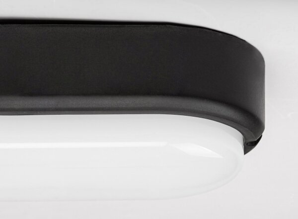 Rabalux 7409 - LED Venkovní stropní svítidlo HORT LED/15W/230V IP54 černá