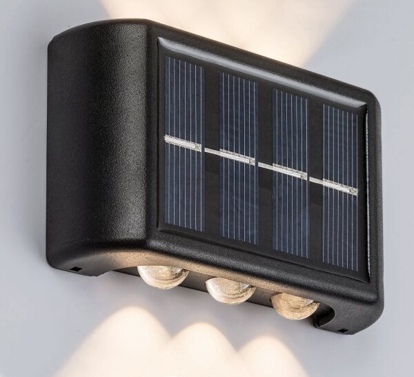Rabalux 77024 - LED Solární nástěnné svítidlo KANGTON LED/1,2W/1,2V IP44