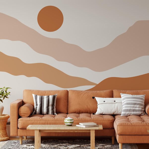 Fototapeta - Boho hory (245x170 cm)