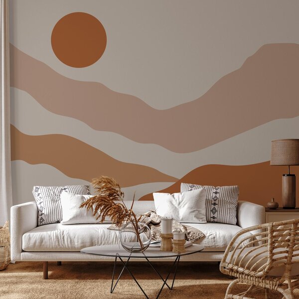 Fototapeta - Boho hory (245x170 cm)