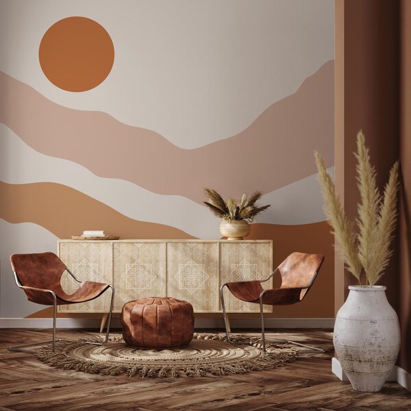 Fototapeta - Boho hory (245x170 cm)
