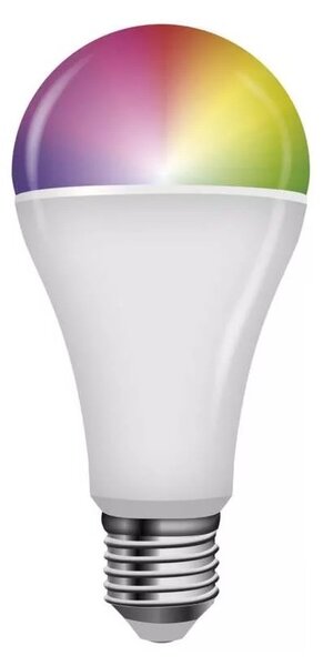 LED RGB Stmívatelná žárovka GoSmart A65 E27/14W/230V 2700-6500K Wi-Fi Tuya