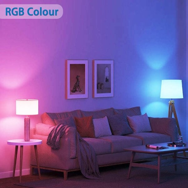 LED RGBW Stmívatelná žárovka MESH Smart GU10/6,5W/230V 2700-6500K - Aigostar