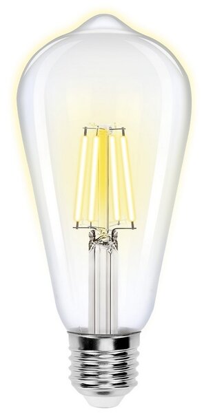 LED Stmívatelná žárovka FILAMENT ST64 E27/6W/230V 2700-6500K Wi-Fi - Aigostar
