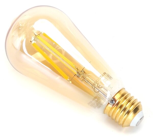 LED Stmívatelná žárovka FILAMENT ST64 E27/6W/230V 2700-6500K Wi-Fi - Aigostar