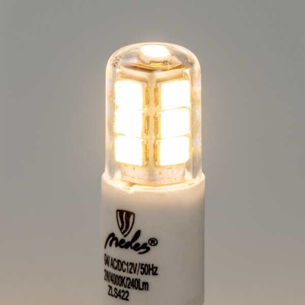 LED Žárovka G4/2W/12V 4000K