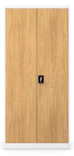 Skříň na dokumenty bílá/zlatý dub: Eco Design JAN H