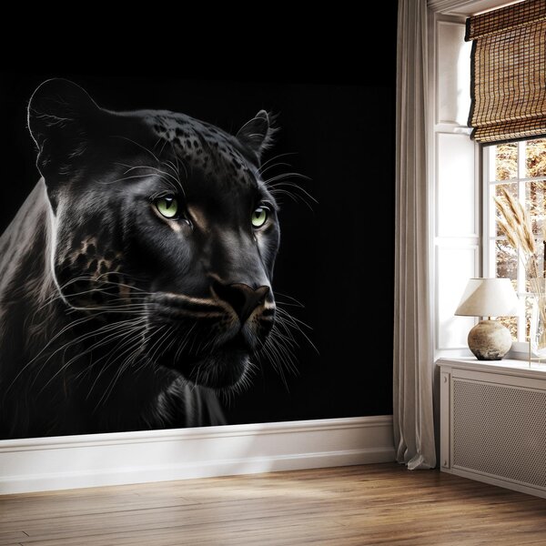 Fototapeta - Černý panter (245x170 cm)