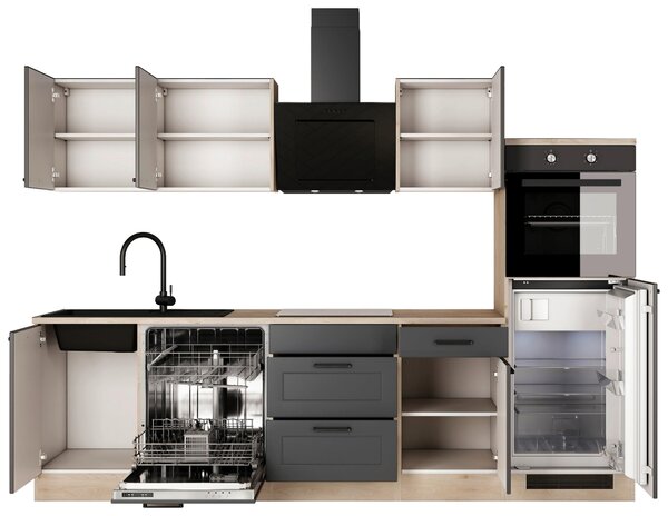 KUCHYŇSKÝ BLOK BEZ SPOTŘEBIČŮ 280 cm - Online Only kuchyňské linky, Online Only