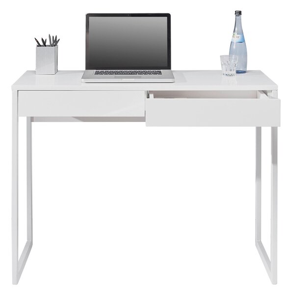 PSACÍ STŮL, bílá, 102/40/76 cm Hom`in - Online Only psací stoly, Online Only