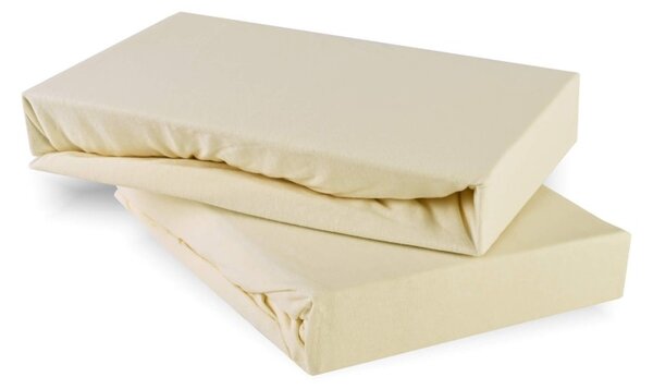 Prostěradlo krémové jersey EMI, Dětská plachta 60x120