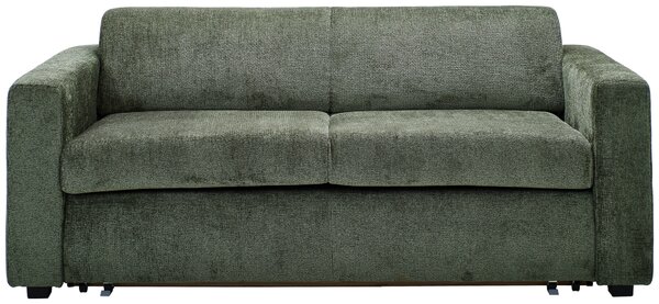 ROZKLÁDACÍ POHOVKA, textil, olivově zelená Carryhome - Rozkládací sedačky