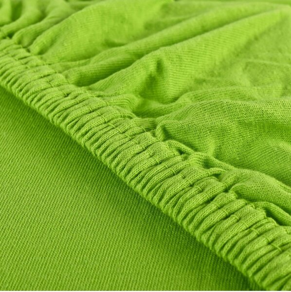 Prostěradlo ložní zelené jersey EMI, Dětská plachta 60x120