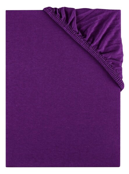 Prostěradlo fialové jersey EMI, Dětská plachta 60x120