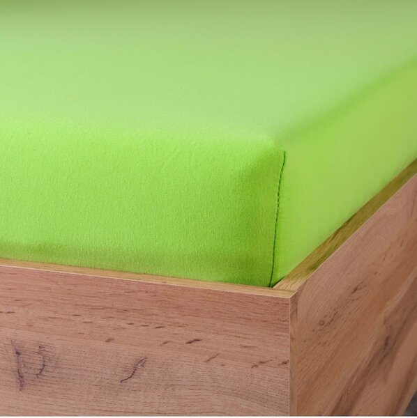 Prostěradlo ložní zelené jersey EMI, Dětská plachta 60x120