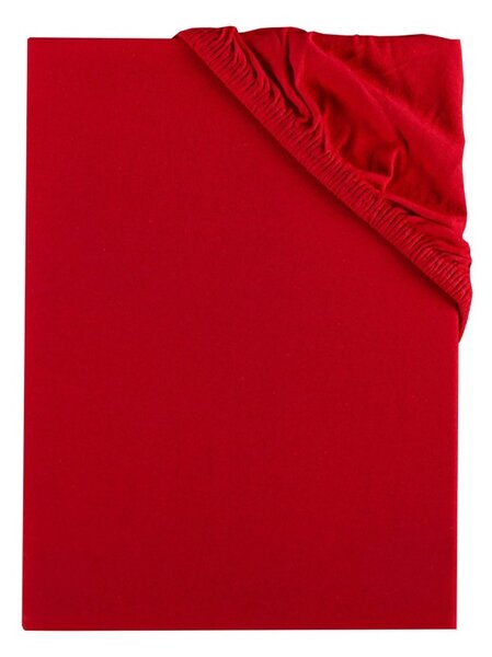Prostěradlo červené jersey EMI, Prostěradlo 80x200