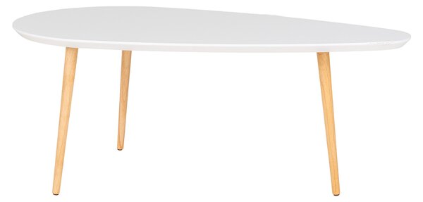 Bílý Konferenční stolek Vado 110 × 60 × 45 cm HOUSE NORDIC