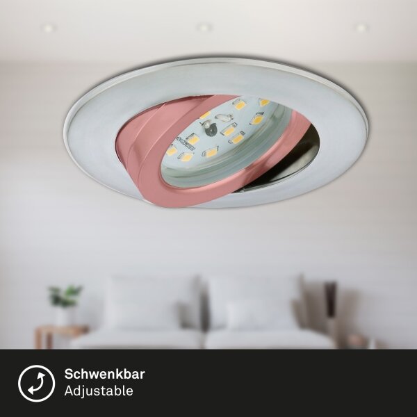 Briloner 7296-019 - LED Koupelnové podhledové svítidlo LED/6,5W/230V IP23