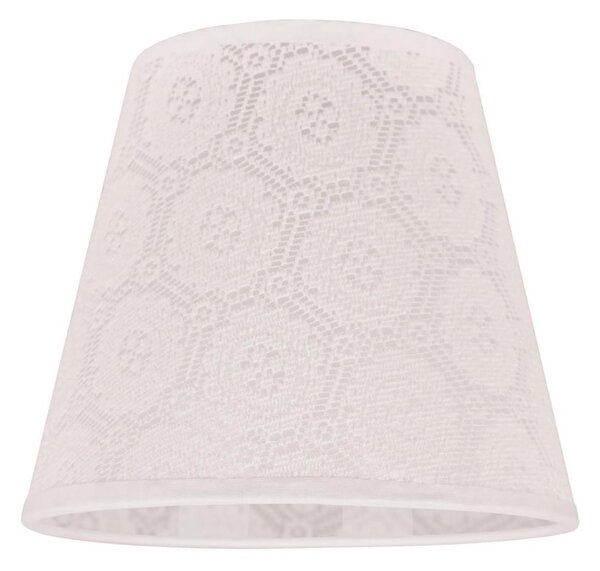Duolla - Stínidlo k stolní lampě SOFIA XS E14 pr. 18,5 cm bílá