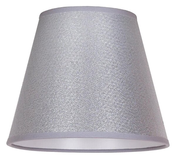 Duolla - Stínidlo k stolní lampě SOFIA XS E14 pr. 18,5 cm stříbrná