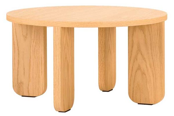 NOO.MA Dřevený konferenční stolek Kuvu malý 55 x 55 x 30 cm