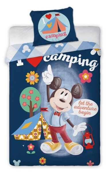 Povlečení Mickey Mouse bavlna 140 x 200 + 70 x 90 cm FARO