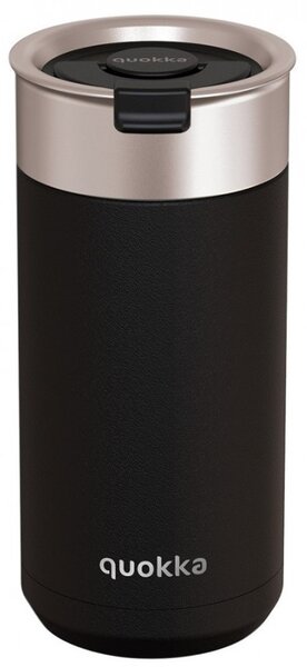 Quokka Termohrnek se sítkem Boost, 400ml, Quokka, carbon black