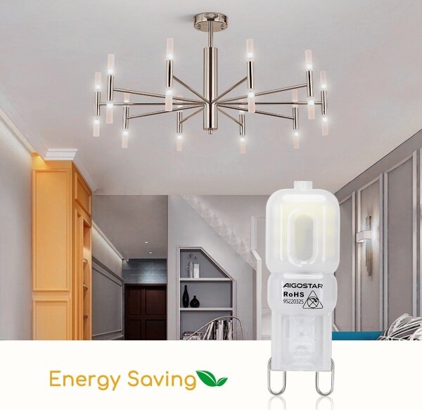 LED Žárovka G9/2W/230V 6500K - Aigostar