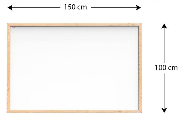 ALLboards NATURAL TM1510D magnetická tabule 150 x 100 cm
