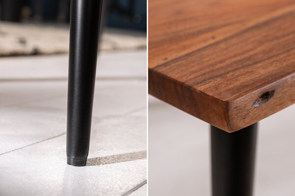 Konferenční stolek ORGANIC LIVING 110cm akátové dřevo