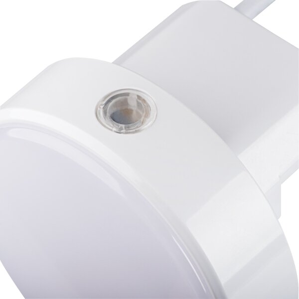 Kanlux 37396 - LED Orientační svítidlo se senzorem do zásuvky ULOV LED/0,5W/230V