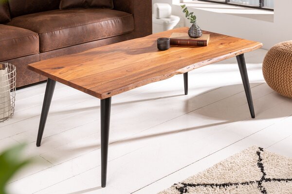 Konferenční stolek ORGANIC LIVING 110cm akátové dřevo