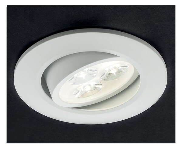 Smarter LED zapuštěné nastavitelné bodové Mt 115, ø8,8cm Barva: Bílá