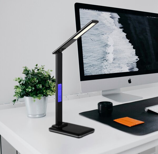STOLNÍ LED LAMPA, dotykový stmívač, 28,5/37,5 cm Globo - Online Only svítidla, Online Only