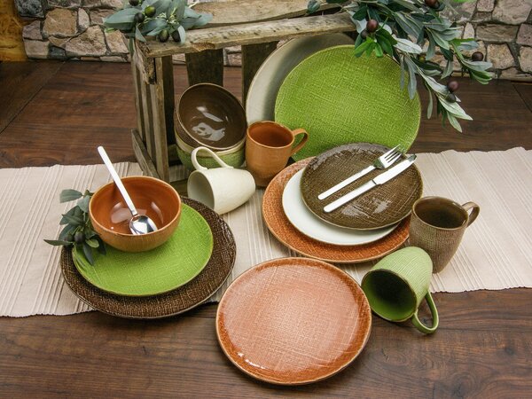KOMBINOVANÁ SOUPRAVA, 16dílné, kamenina Creatable - Online Only nádobí, Online Only