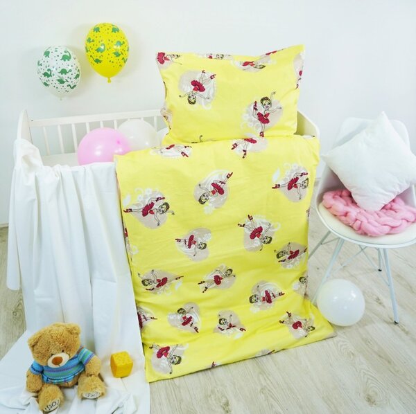 Povlečení dětské bavlněné Victoria EMI, Dětský set 90x130 + 45x65