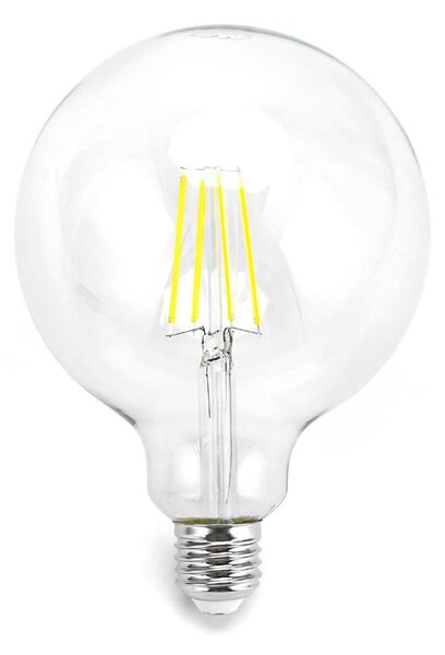 LED Žárovka FILAMENT G125 E27/4W/230V 6500K - Aigostar