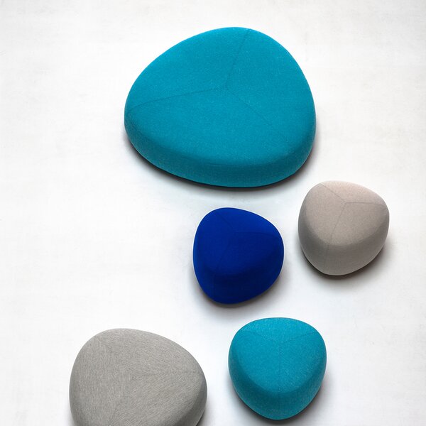 La Palma designové poufy Kipu (Ø48x45)