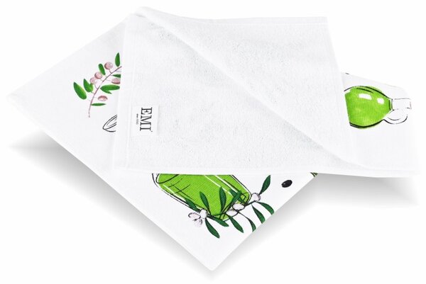 Utěrky na nádobí Olive Oil set 3 ks EMI