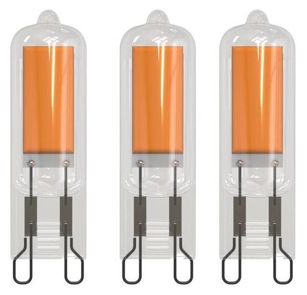 SADA 3x LED Žárovka G9/2W/230V 3000K - Eglo 10614