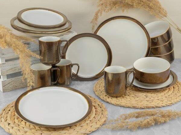KOMBINOVANÁ SOUPRAVA, 16dílné, kamenina Creatable - Online Only nádobí, Online Only