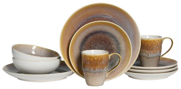 KOMBINOVANÁ SOUPRAVA, 8dílné, kamenina Creatable - Online Only nádobí, Online Only