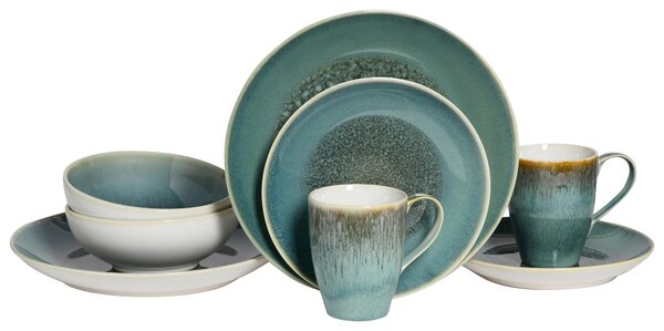 KOMBINOVANÁ SOUPRAVA, 8dílné, kamenina Creatable - Online Only nádobí, Online Only