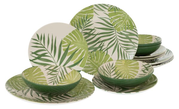 KOMBINOVANÁ SOUPRAVA, 12dílné, kamenina Creatable - Online Only nádobí, Online Only