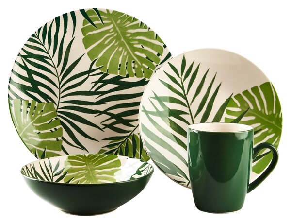 KOMBINOVANÁ SOUPRAVA, 16dílné, kamenina Creatable - Online Only nádobí, Online Only